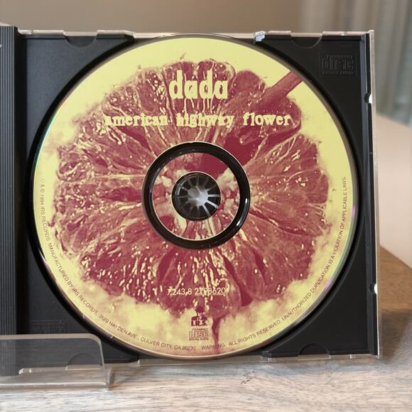 American Highway Flower by Dada (CD, Sep-1994, I.R.S. Records (U.S.)) - Picture 4 of 5